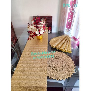 PVC Dining Mat with runner