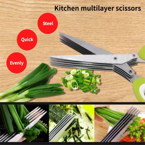 5 Blades Kitchen Scissor(1 pcs)